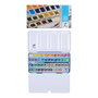 Van Gogh Coffret métallique d'aquarelles avec 48 couleurs en demi-pastilles